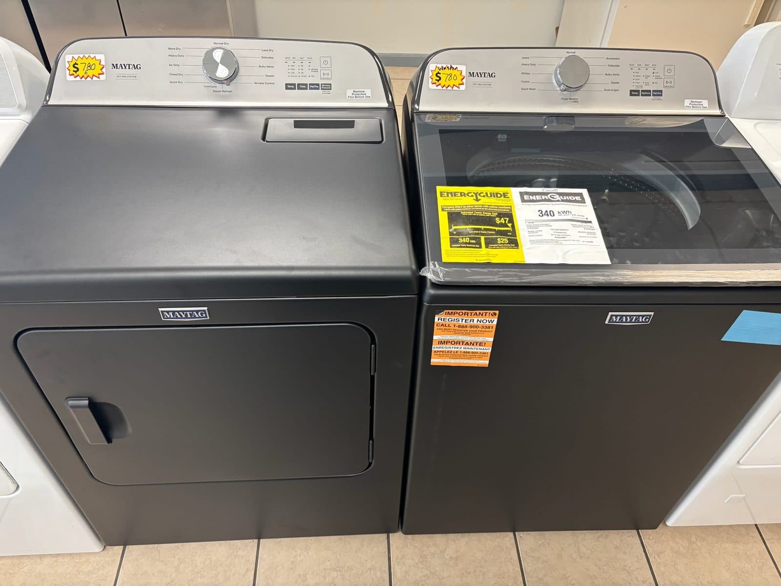 Washer & Dryer Set