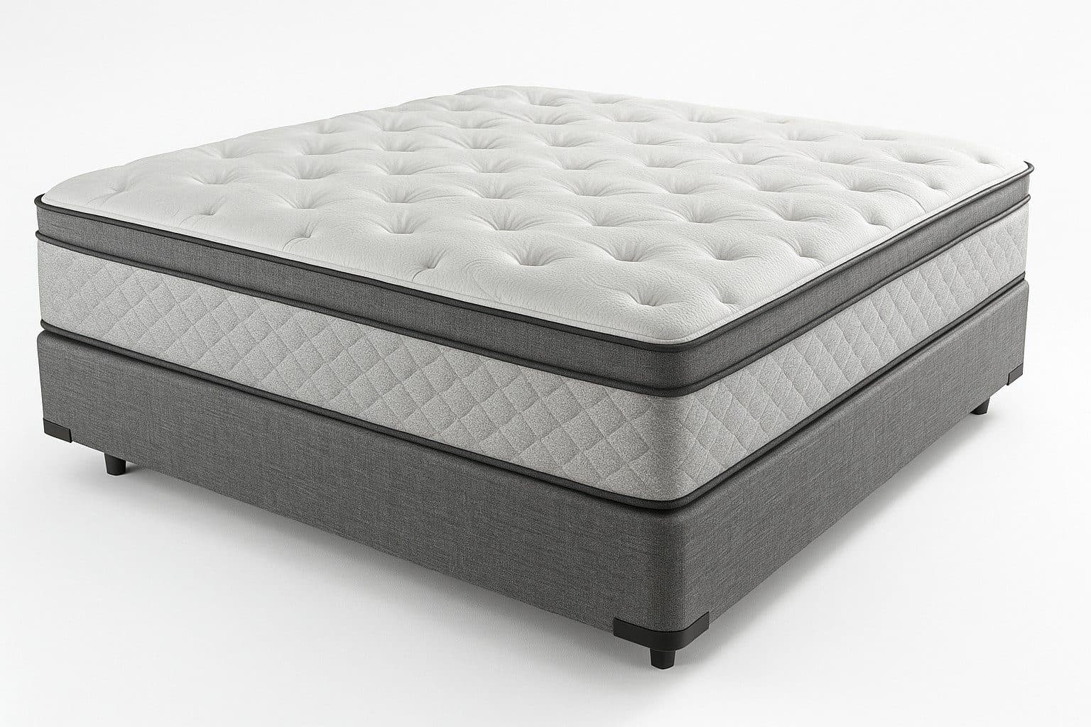 Full Pillow Top Set — Mattress + Box Spring