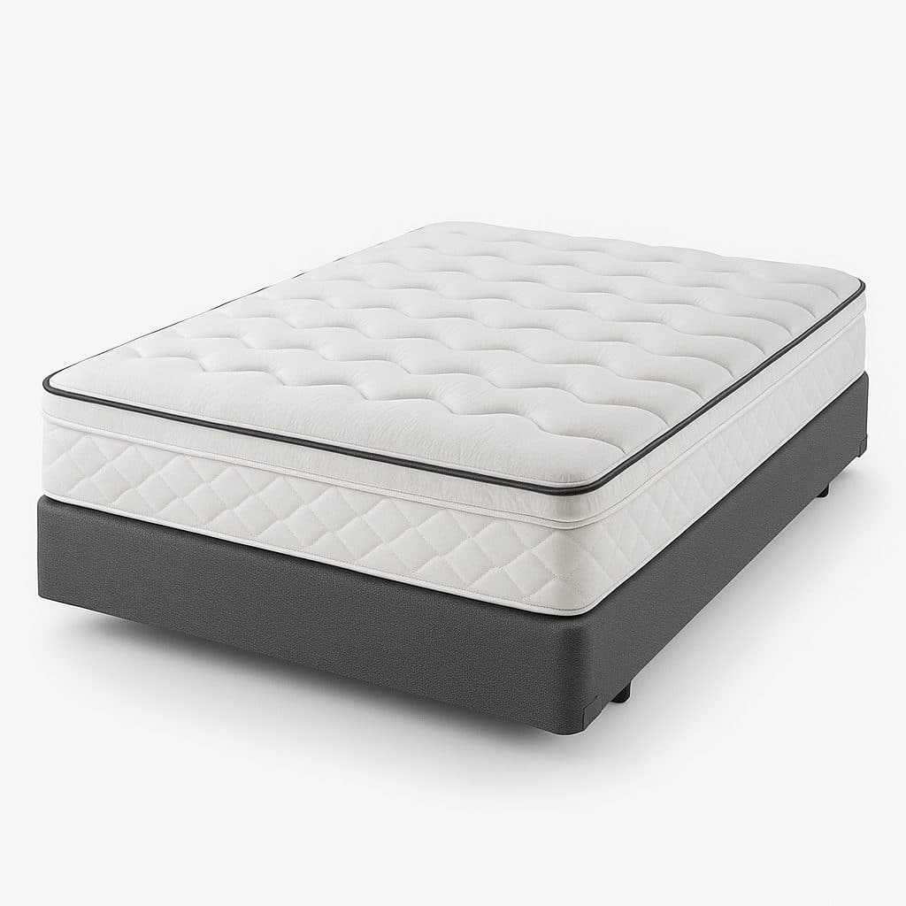 Twin Pillow Top Set — Mattress + Box Spring