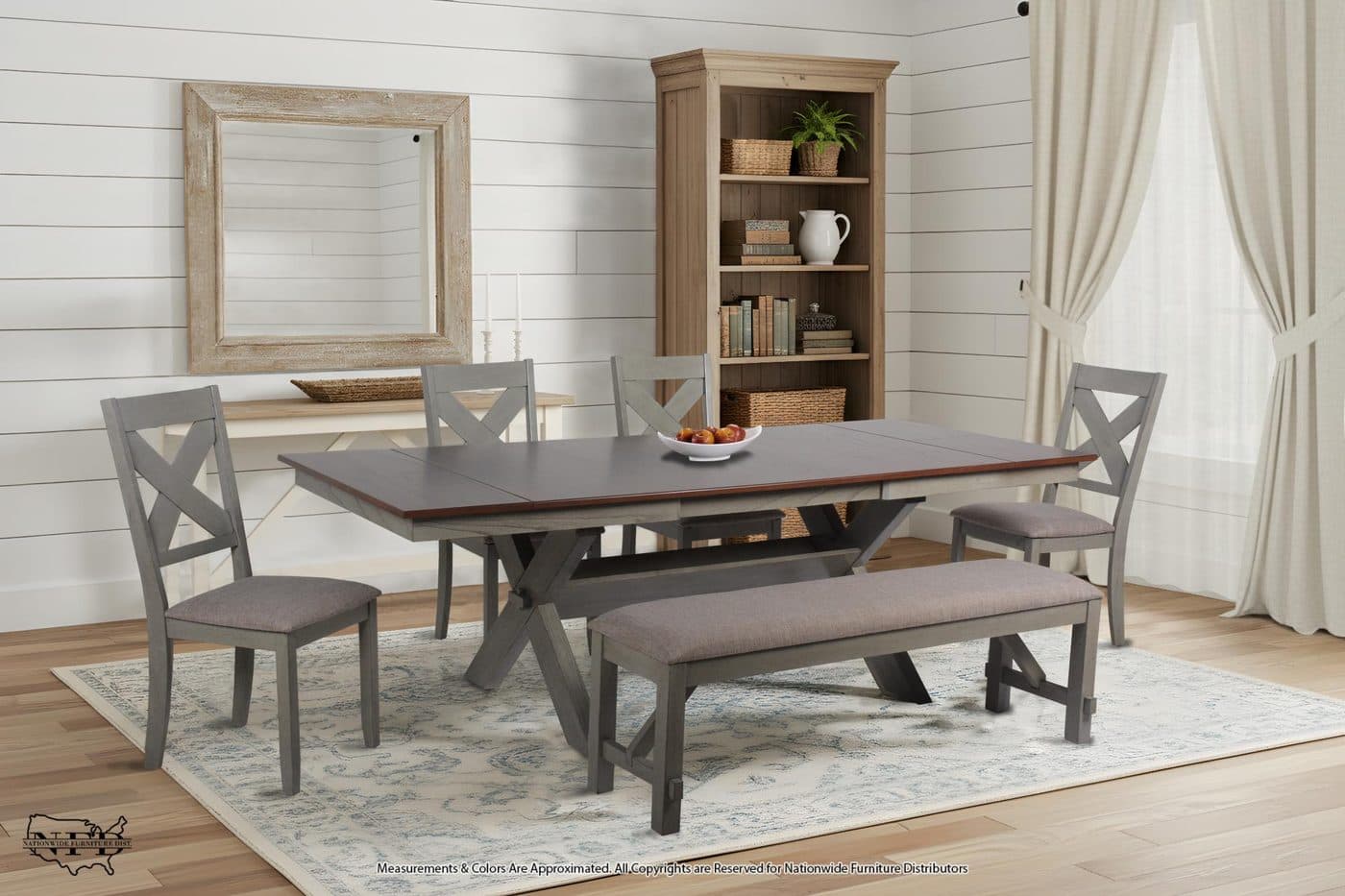 Table and 4 X Side Chair