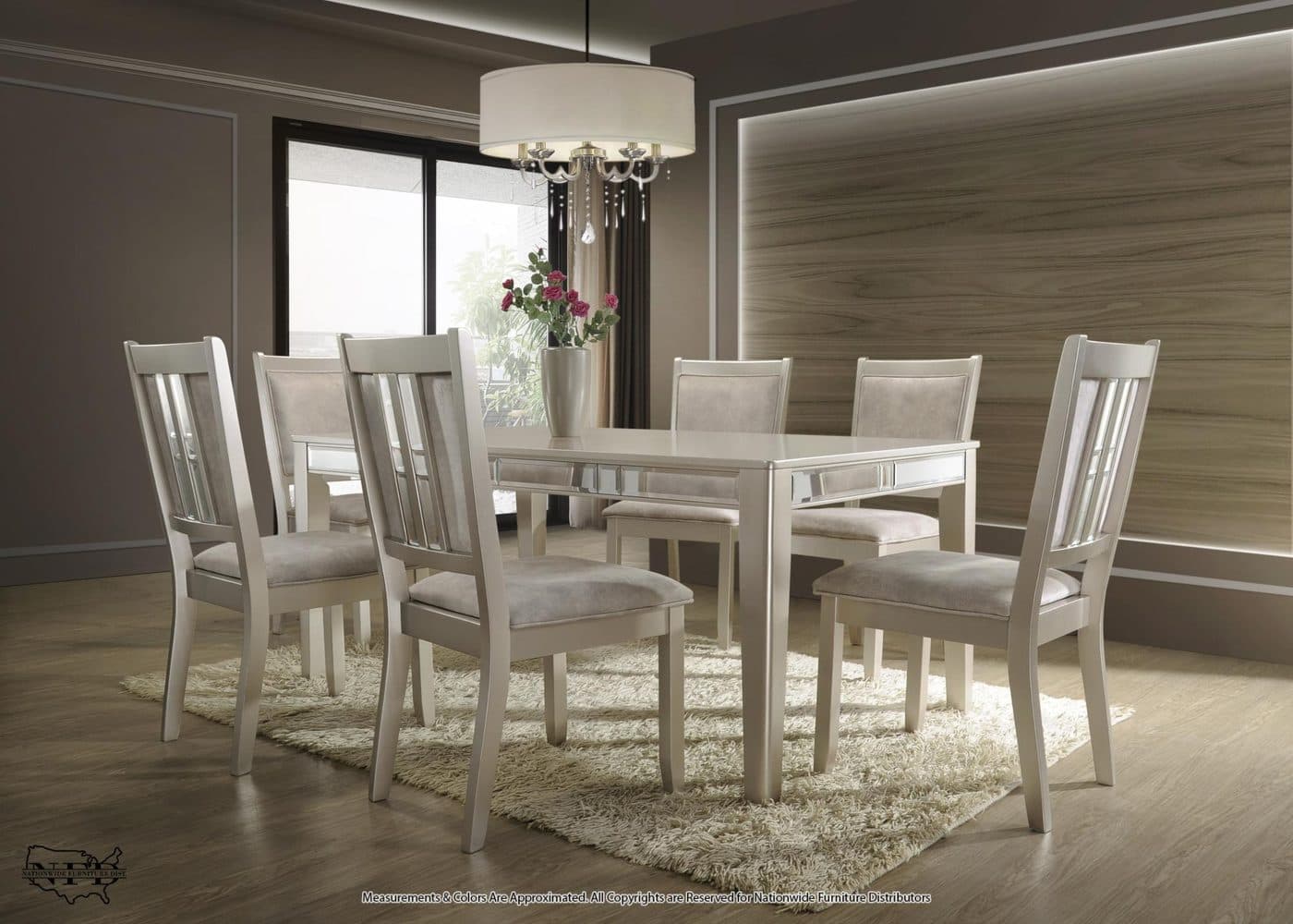 Table and 6 X Side Chair