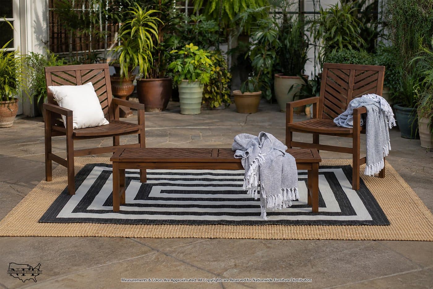 2 X Side Chair and Bench
