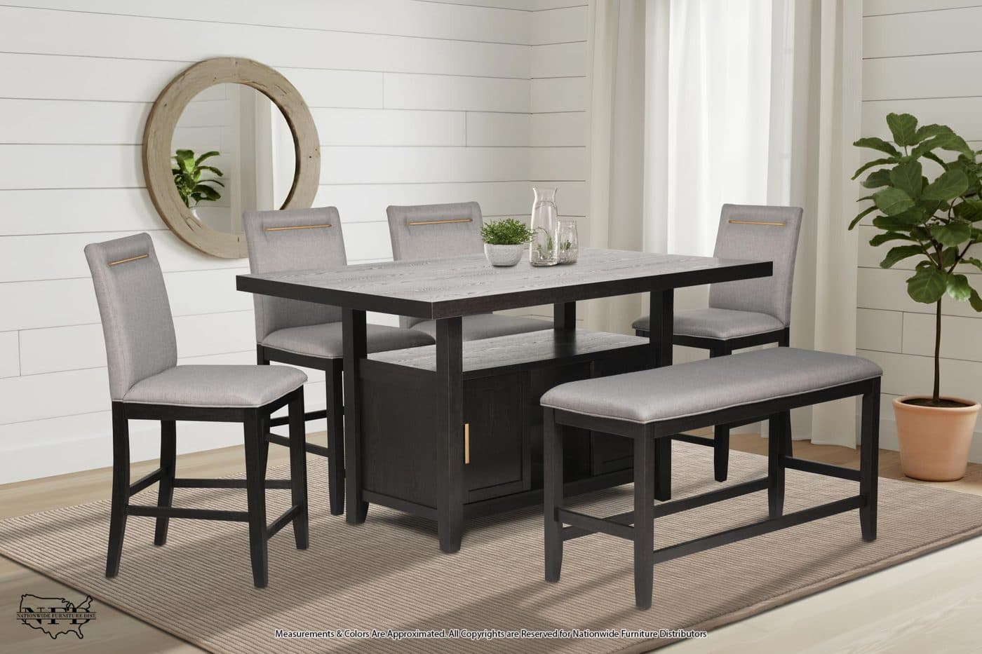 Pub Table and 4 X Bar Stool