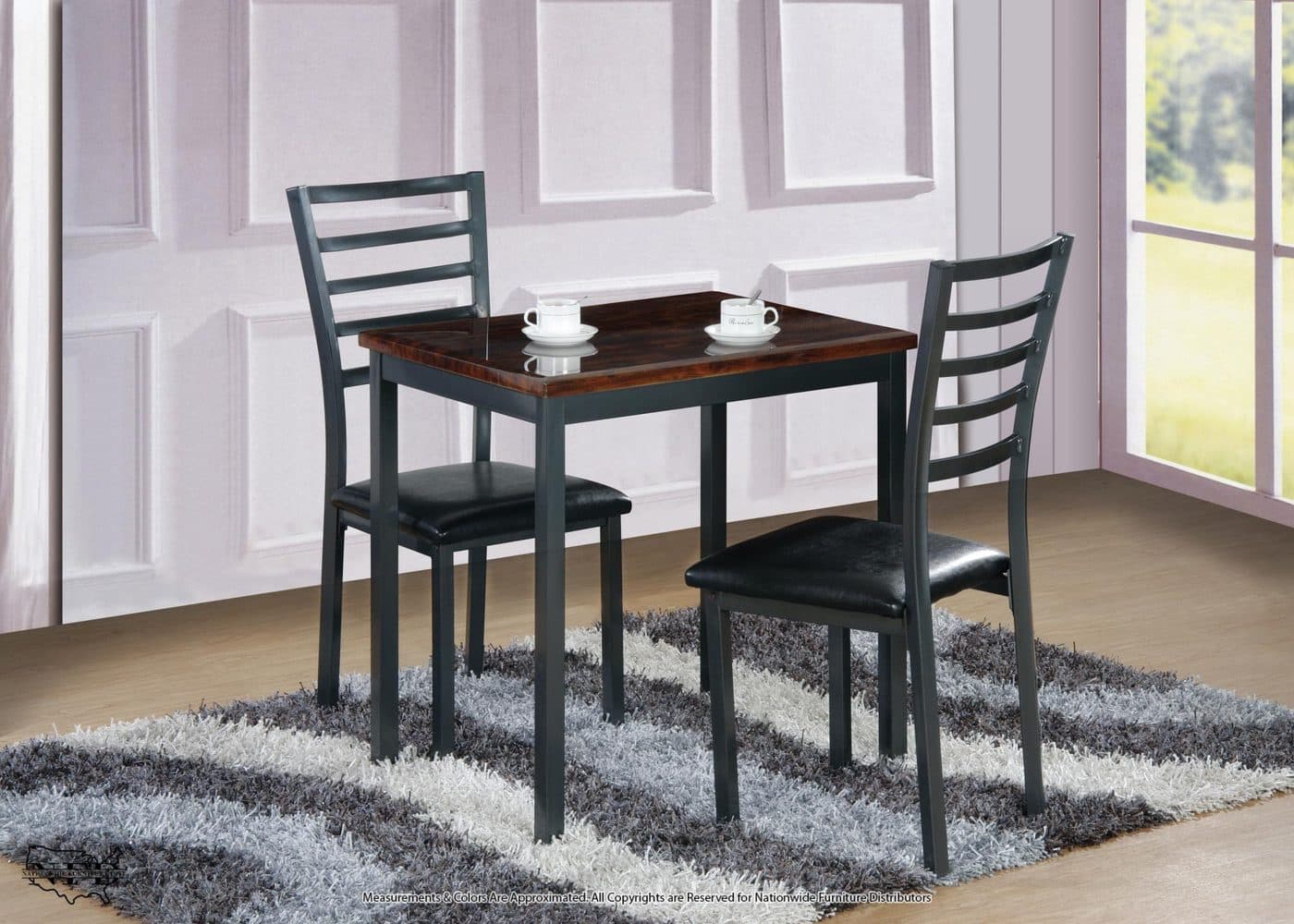 Dining Table and 2 X Side Chair