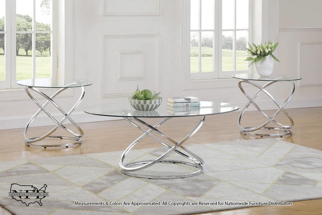 Cocktail & 2 End Tables