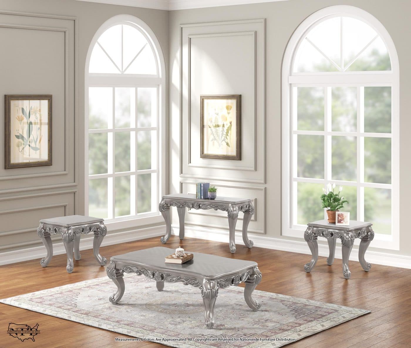 Coffee Table and 2 X End Table