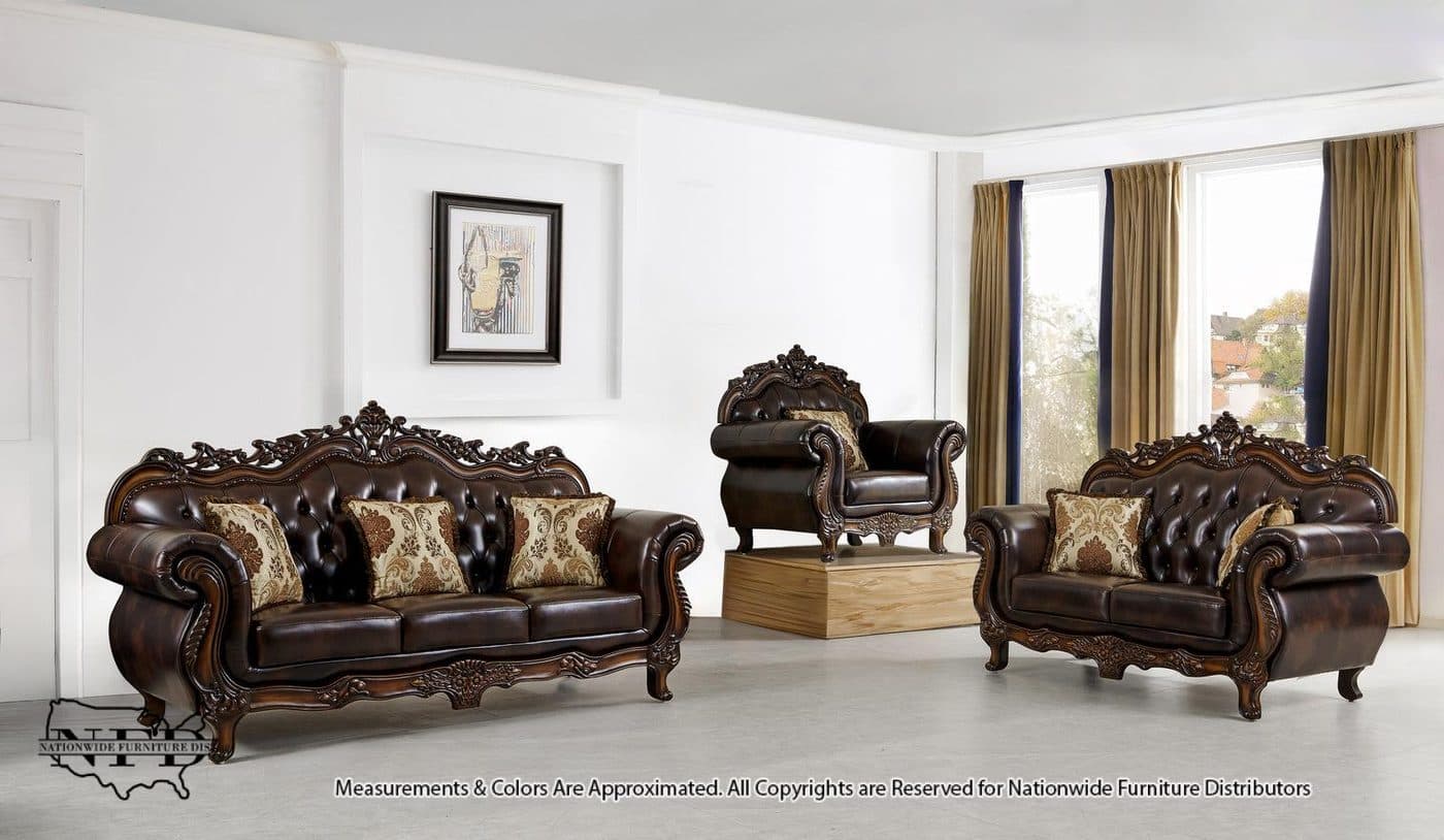 Traditional Sofa and Traditional Loveseat, view 2