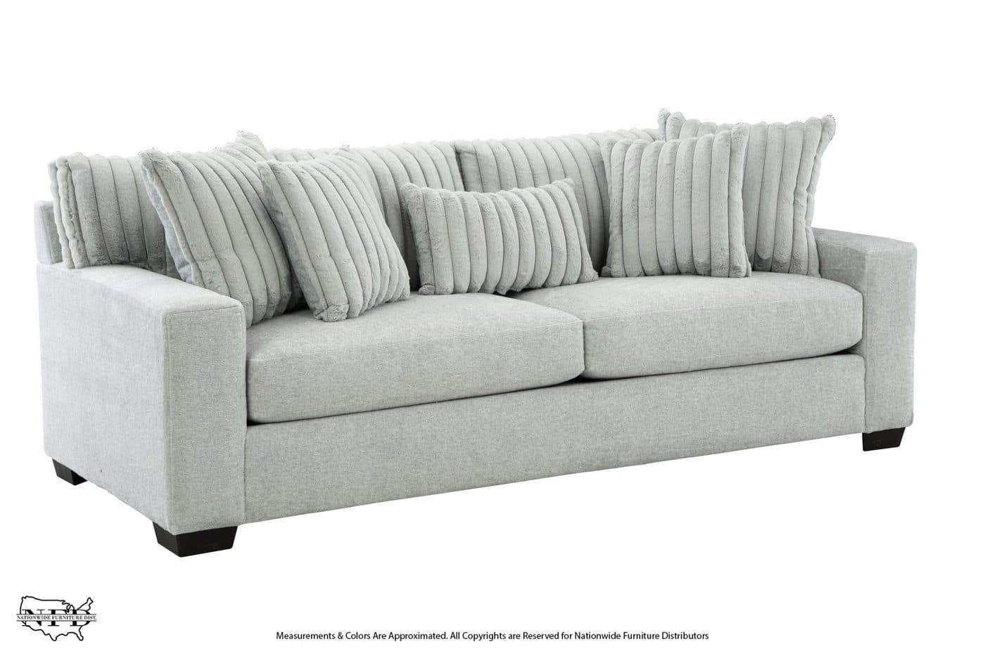 Sofa and Loveseat, view 2