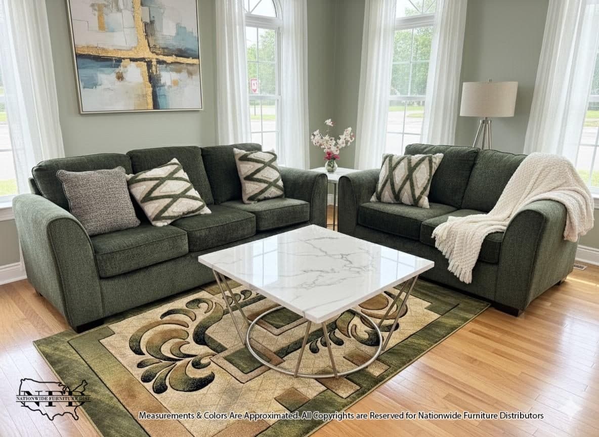 Sofa and Loveseat, view 2