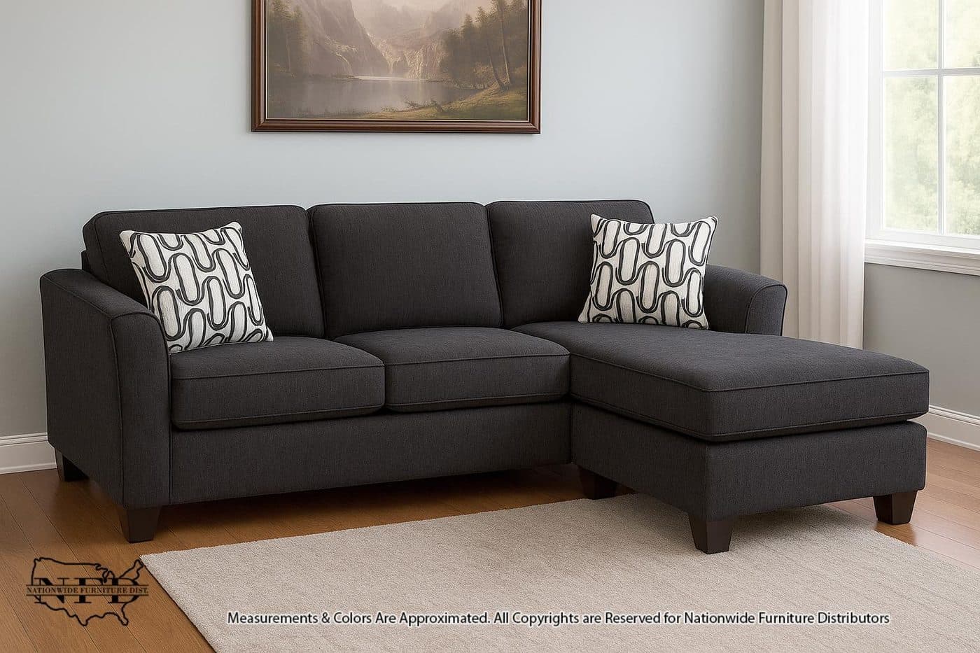 Sofa Chaise, view 2