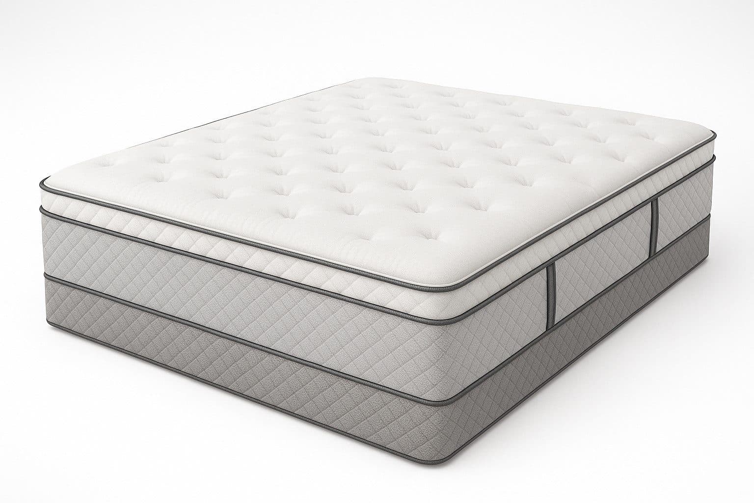 Queen Pillow Top Set — Mattress + Box Spring