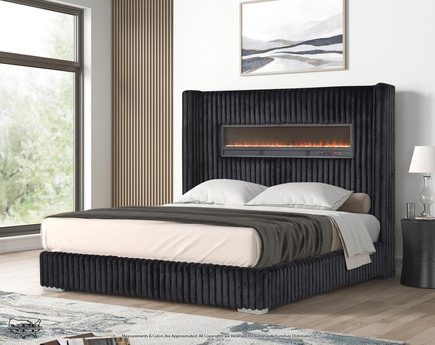 Black Queen Bed