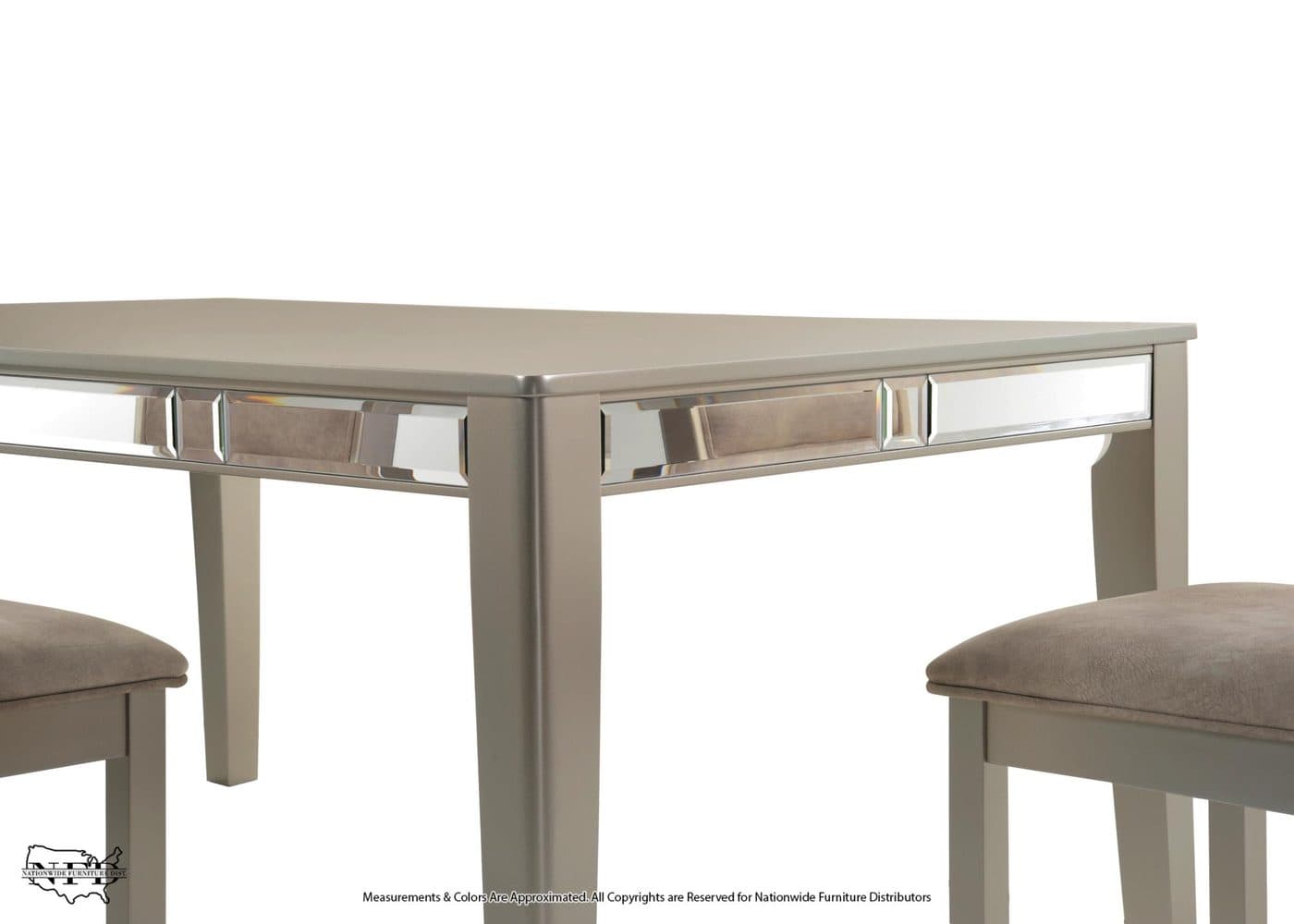Table and 6 X Side Chair, view 2
