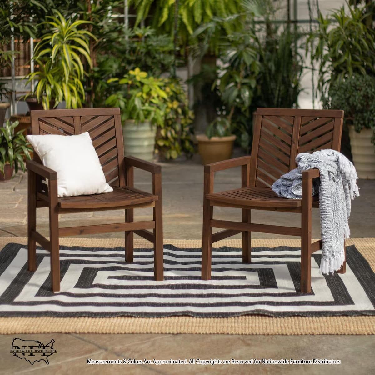 2 X Side Chair and Bench, view 2