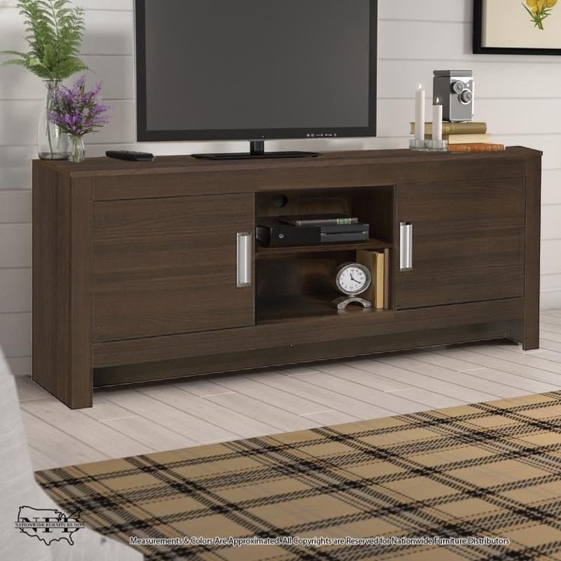 Brown Wood Tv Stand