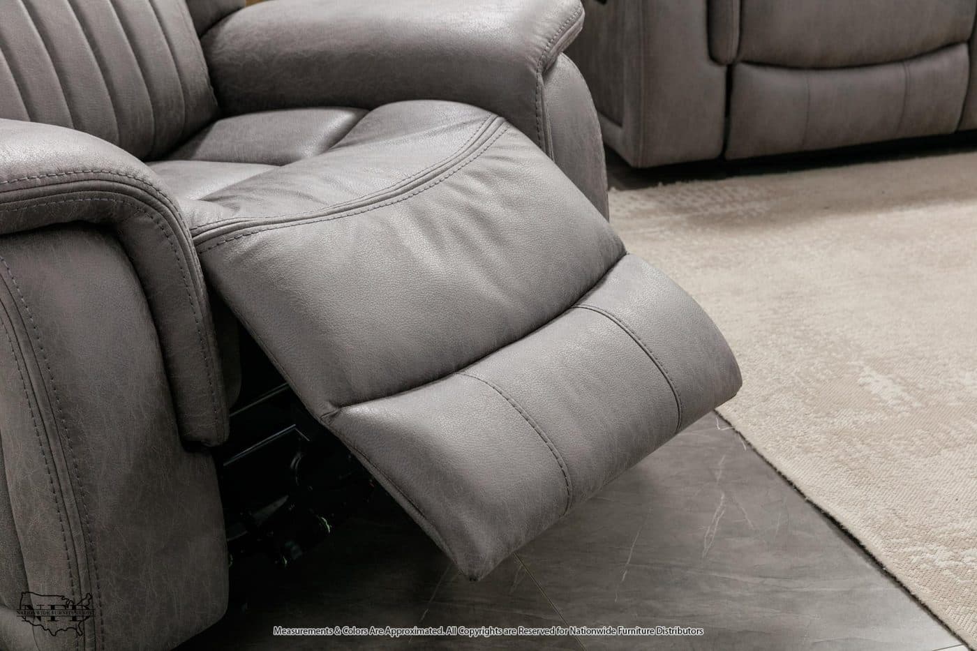 Reclining Sofa W/ Drop Table and Loveseat W/ Console & Usb, view 8