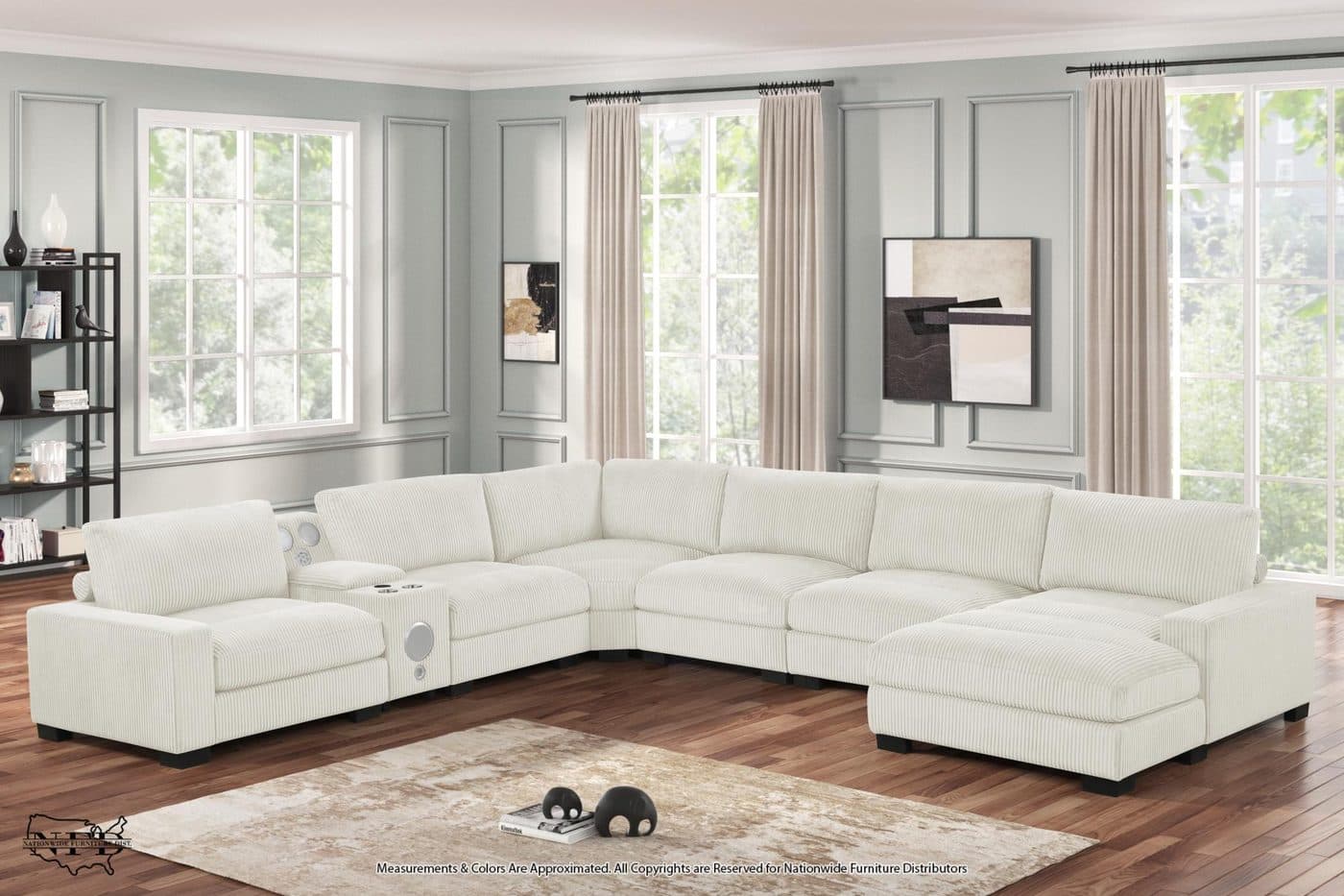 6 Pc. Sectional, view 2