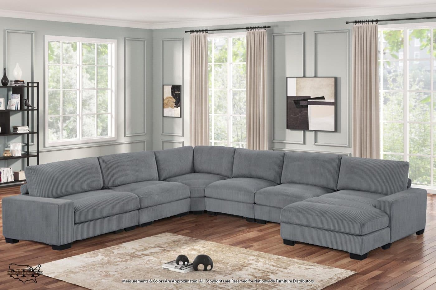 6 Pc. Sectional