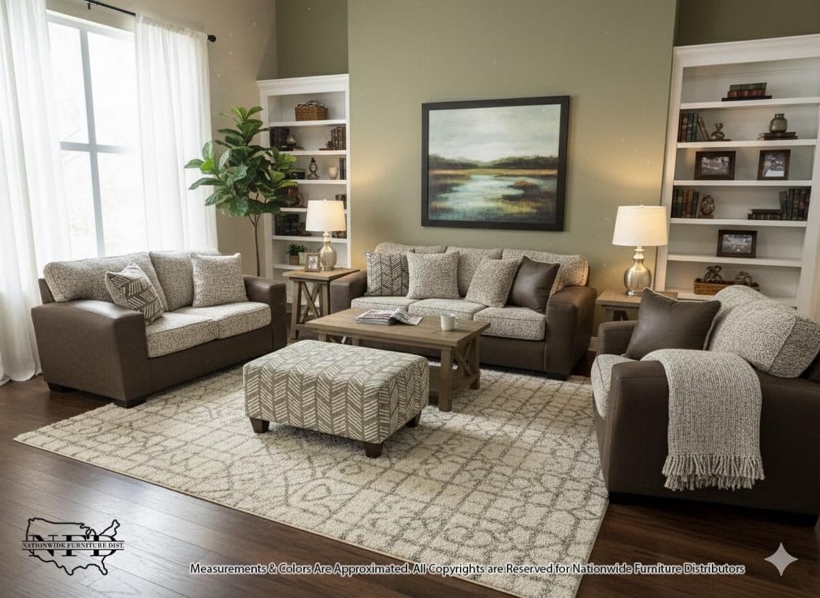 Sofa and Loveseat