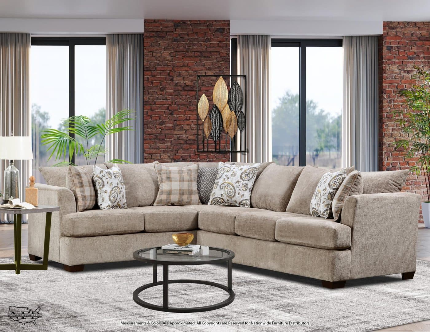 2 Pc. Sectional