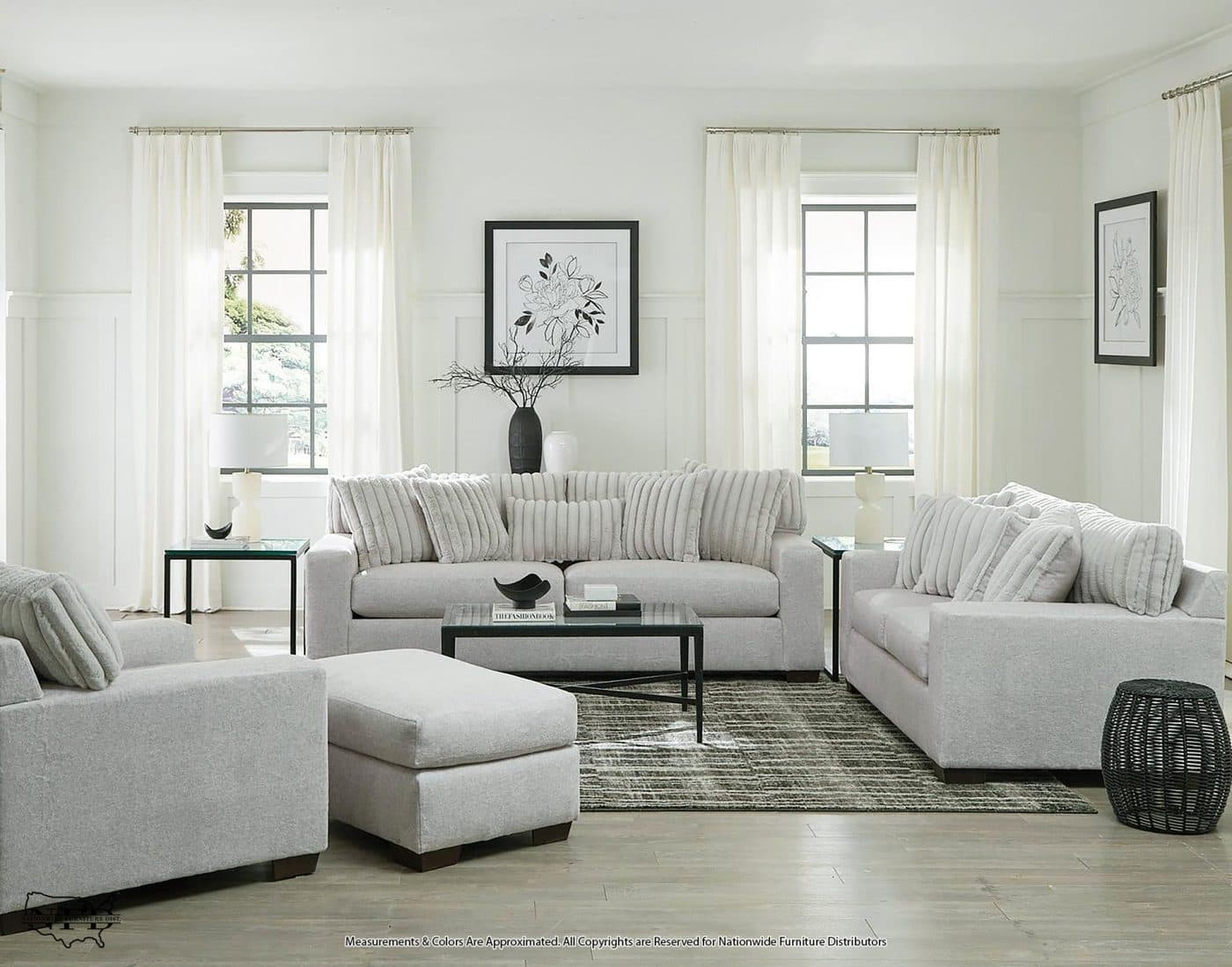 Sofa and Loveseat