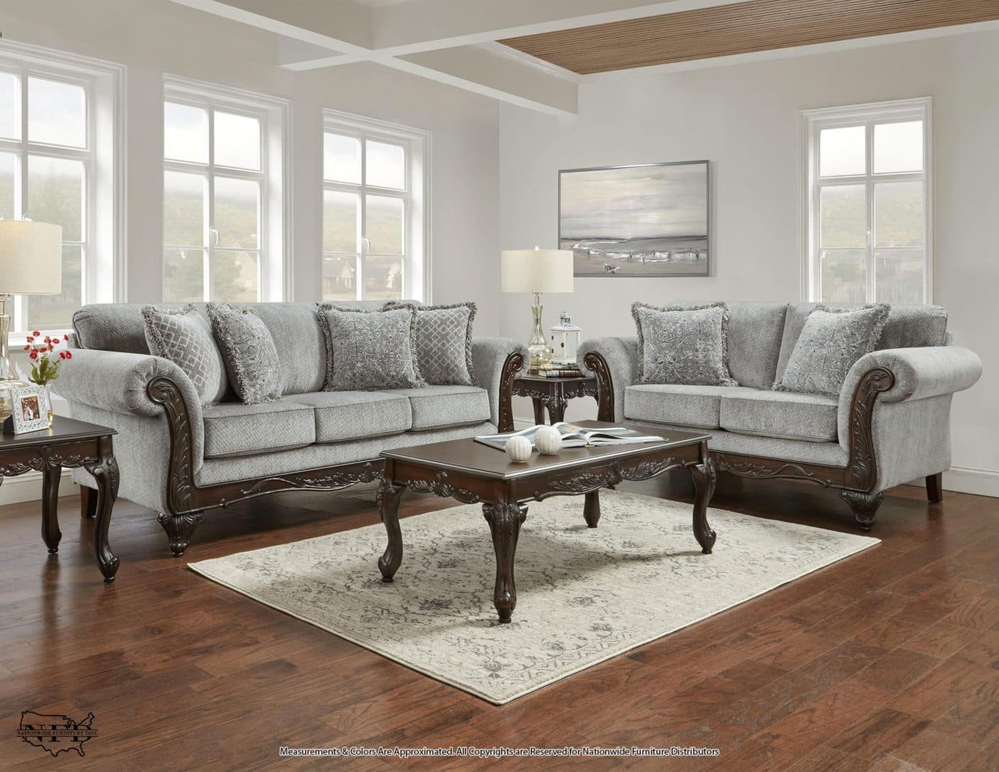 Sofa and Loveseat