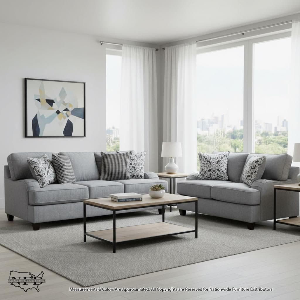 Sofa and Loveseat