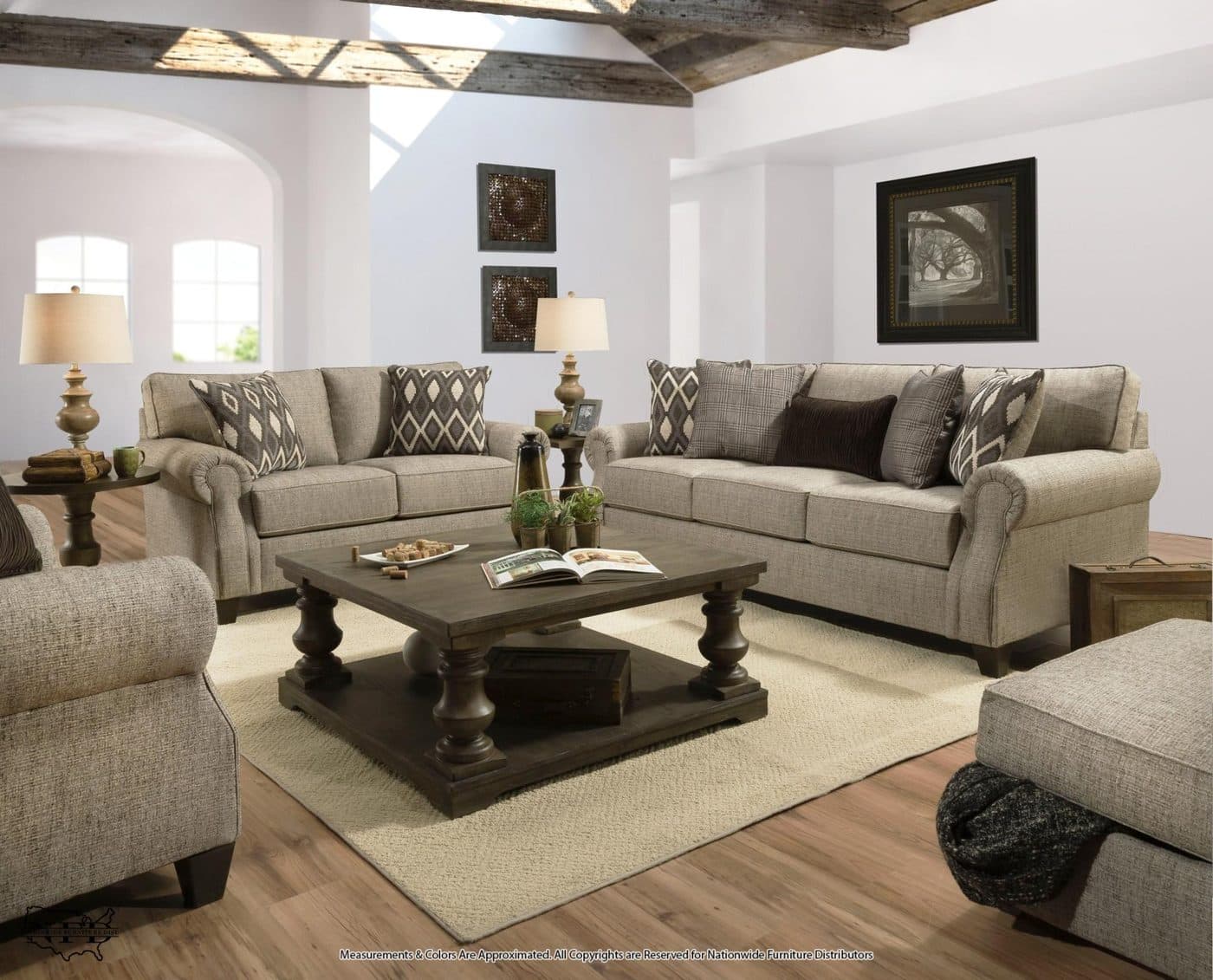 Sofa and Loveseat