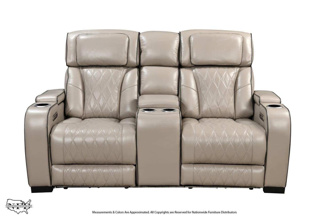 Home Theater Power Reclining Sofa and Home Theater Power Reclining Lovese..., view 3