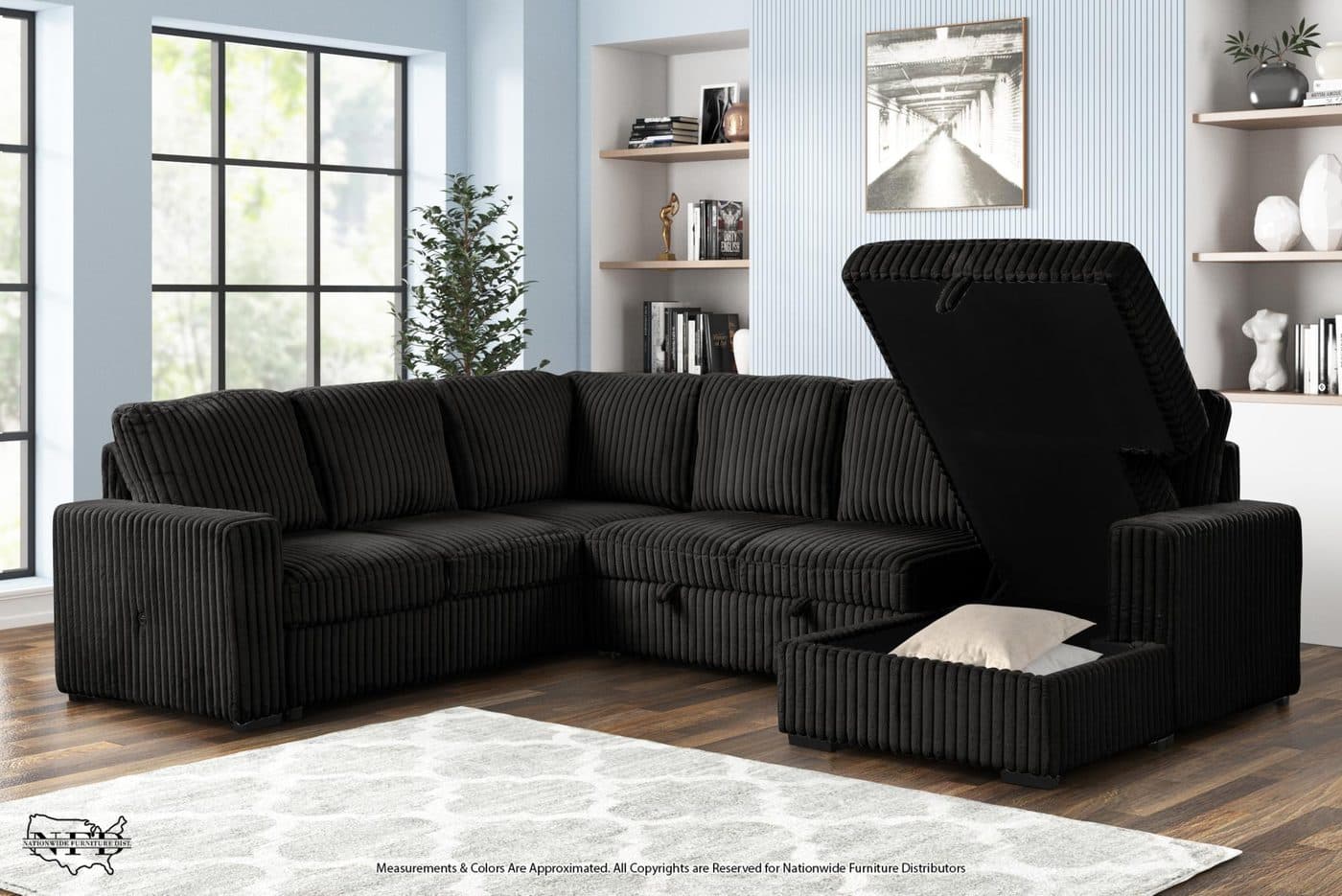 3 Pc. Sectional, view 2