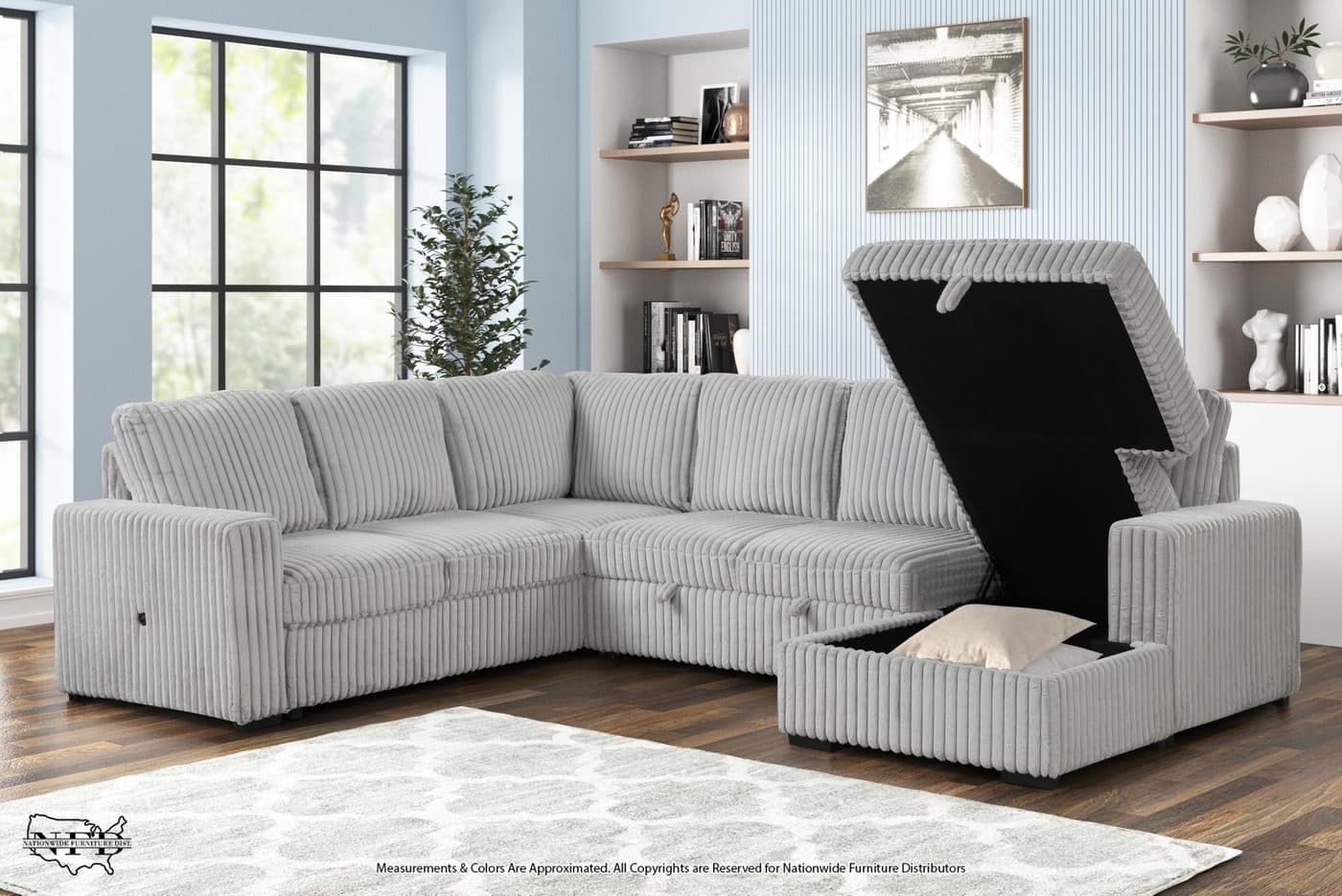 3 Pc. Sectional, view 2