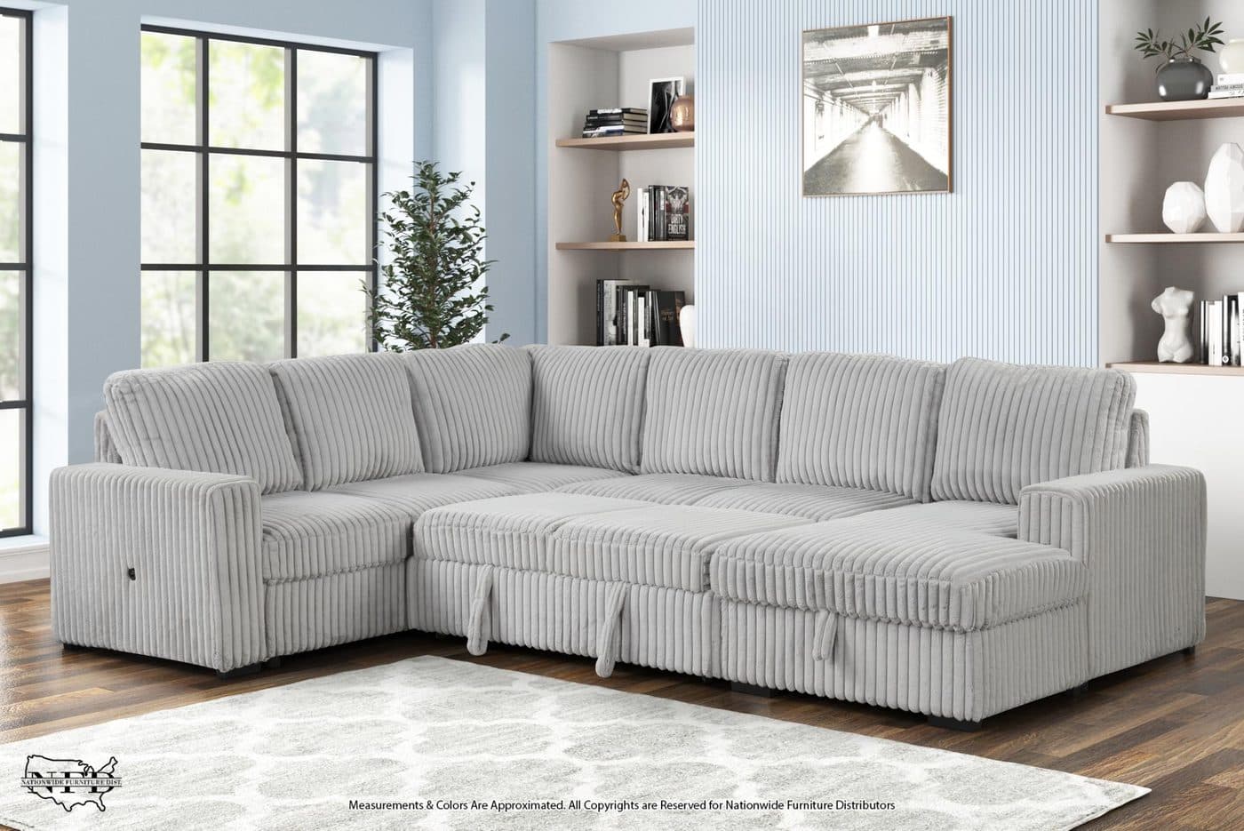 3 Pc. Sectional, view 3