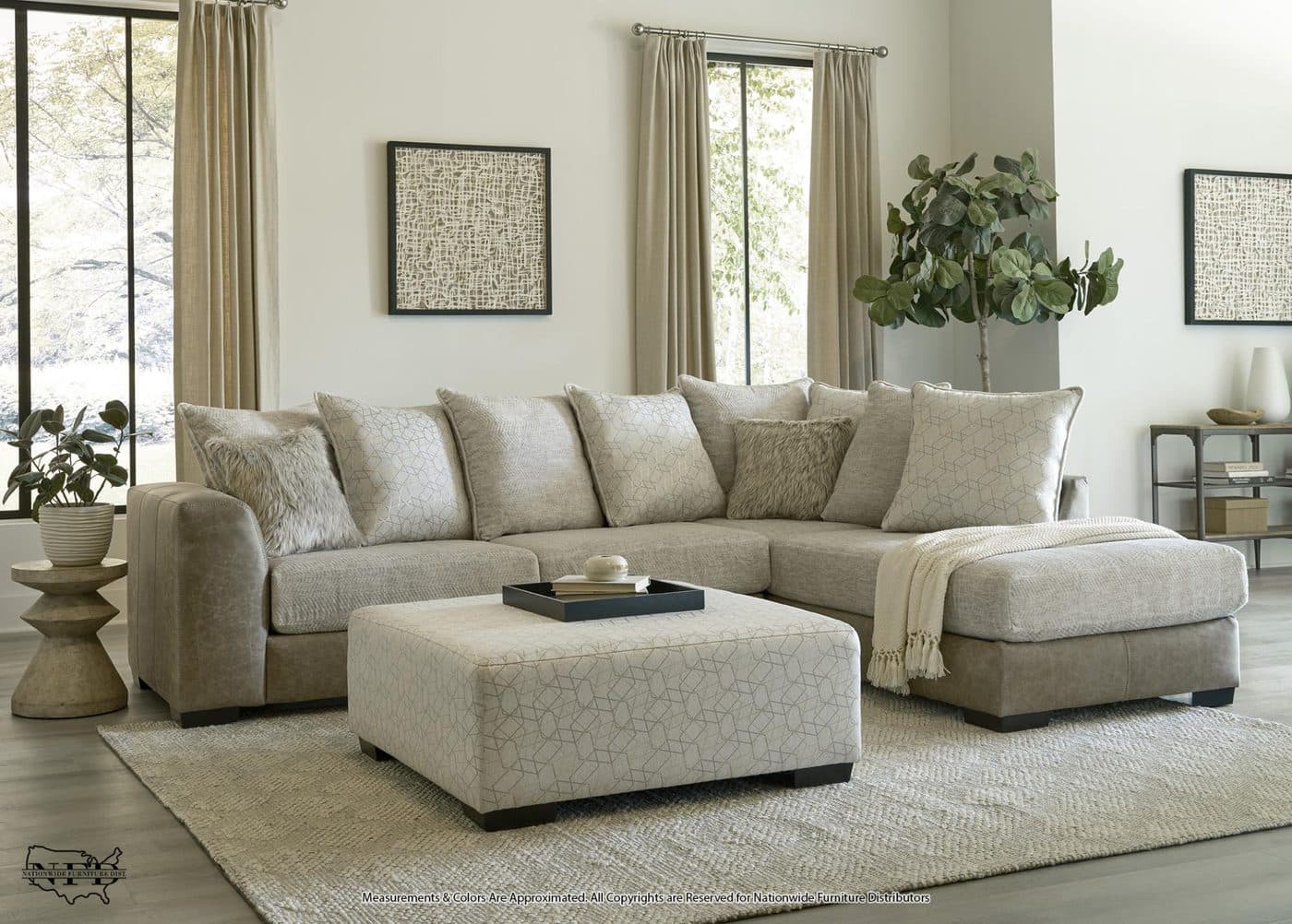 2 Pc. Sectional