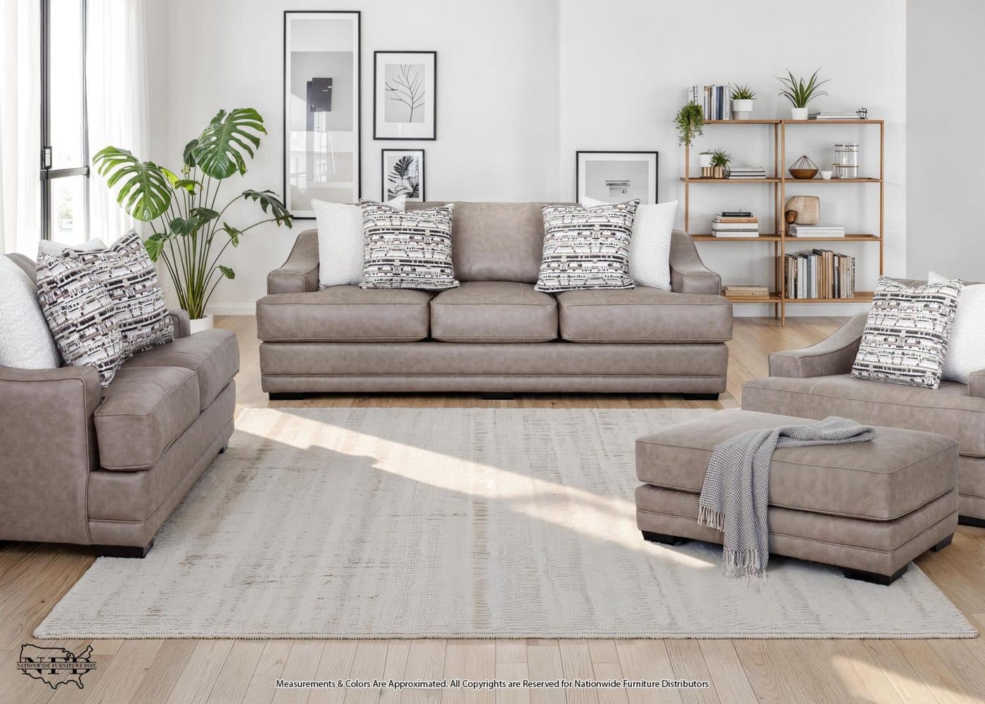 Sofa and Loveseat